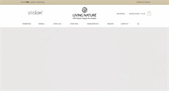 Desktop Screenshot of livingnature.nl